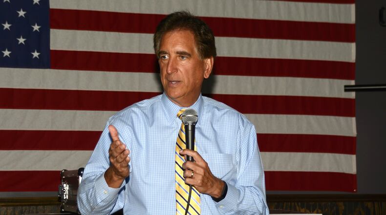 U.S. Rep. Jim Renacci, R-Wadsworth, switched Republican races last week, dropping out of the field for Ohio governor and entering the U.S. Senate primary against Cleveland investment banker Mike Gibbons. MICHAEL D. PITMAN/STAFF