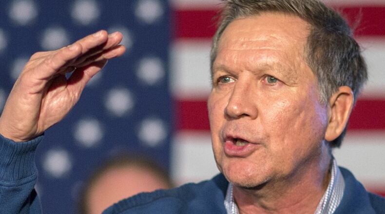 Ohio Gov. John Kasich, Republican presidential candidate. (Stephen B. Morton/The New York Times)
