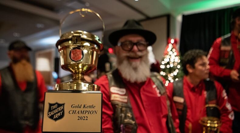 The Highway Hikers broke the single table record by raising $17,002 for the Springfield Salvation Army's Season of Giving luncheon. Contributed