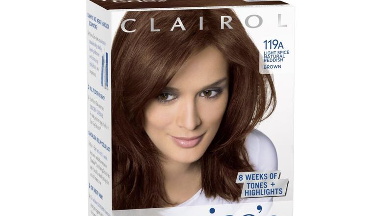 Clairol Nice and Easy hair coloring