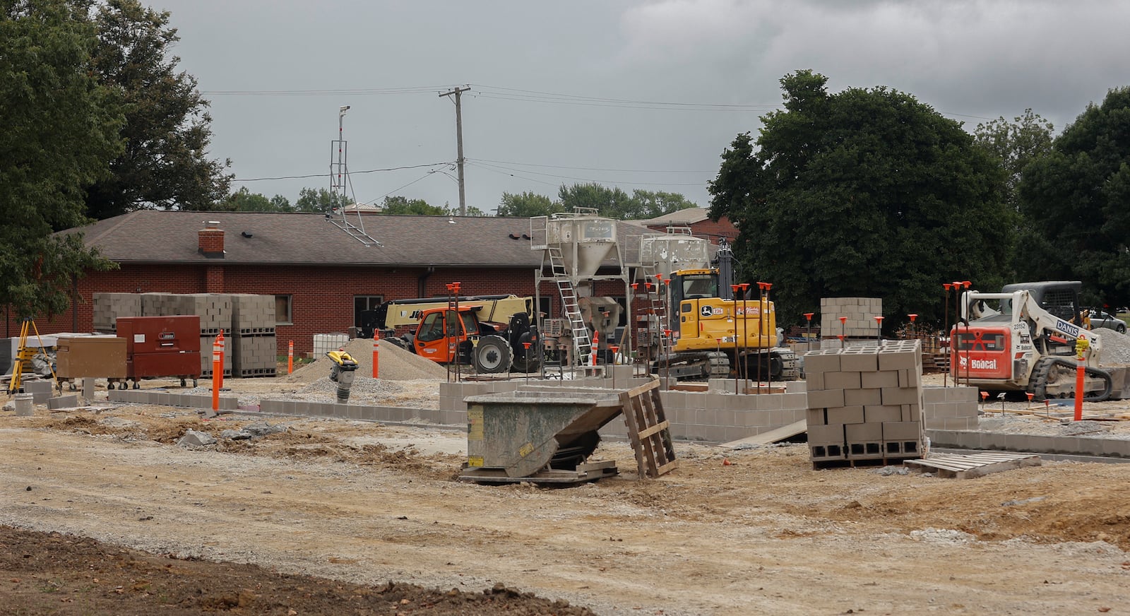 A view of the future Bolt House Academic Center on Thursday, August 21, 2025, in Cedarville. JOSEPH COOKE/STAFF