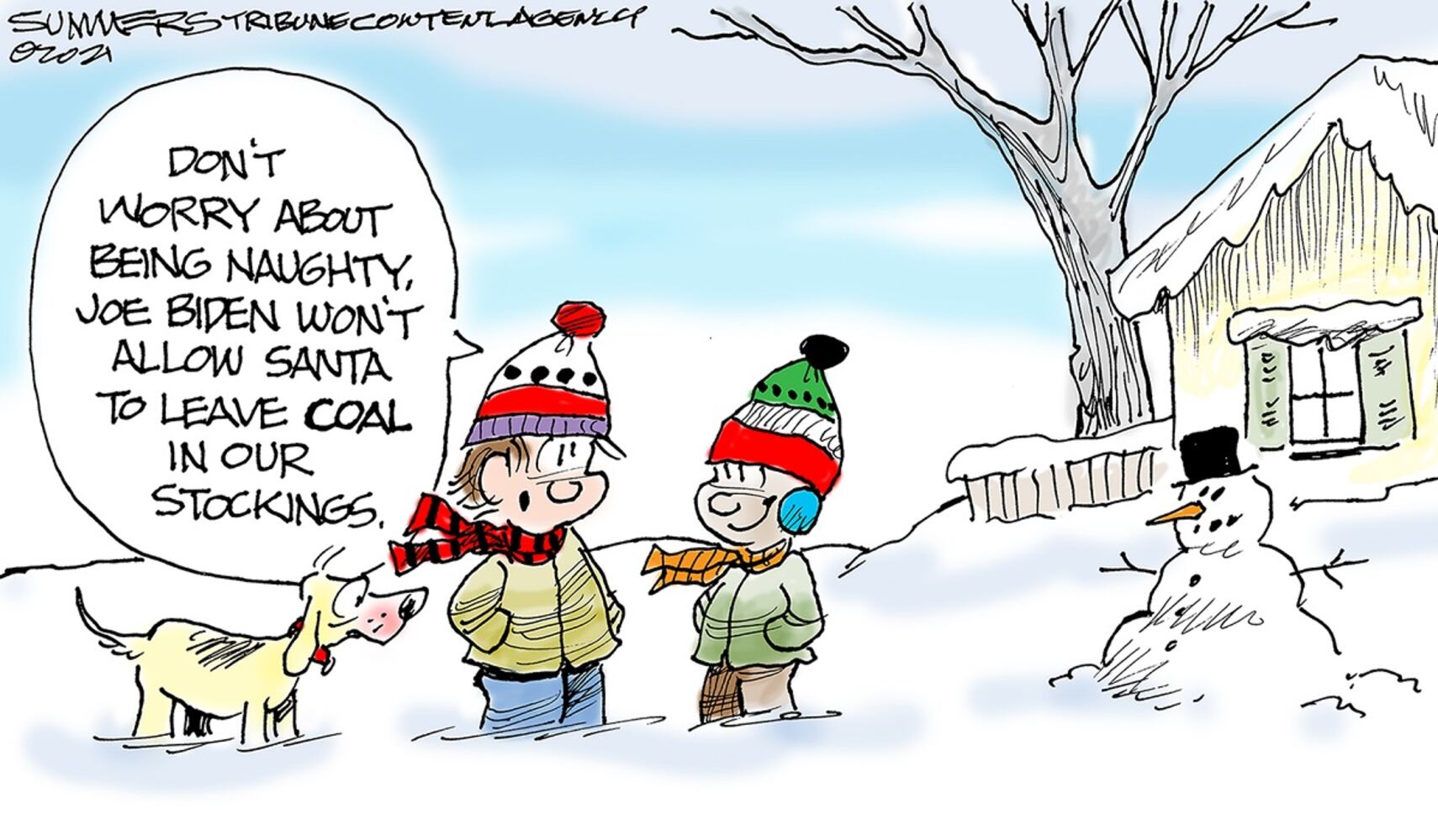 WEEK IN CARTOONS: COVID Christmas, deadly tornadoes, Joe Manchin and more