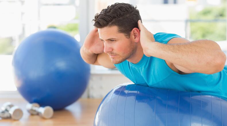 Improved balance is one of the many benefits of exercise. CONTRIBUTED
