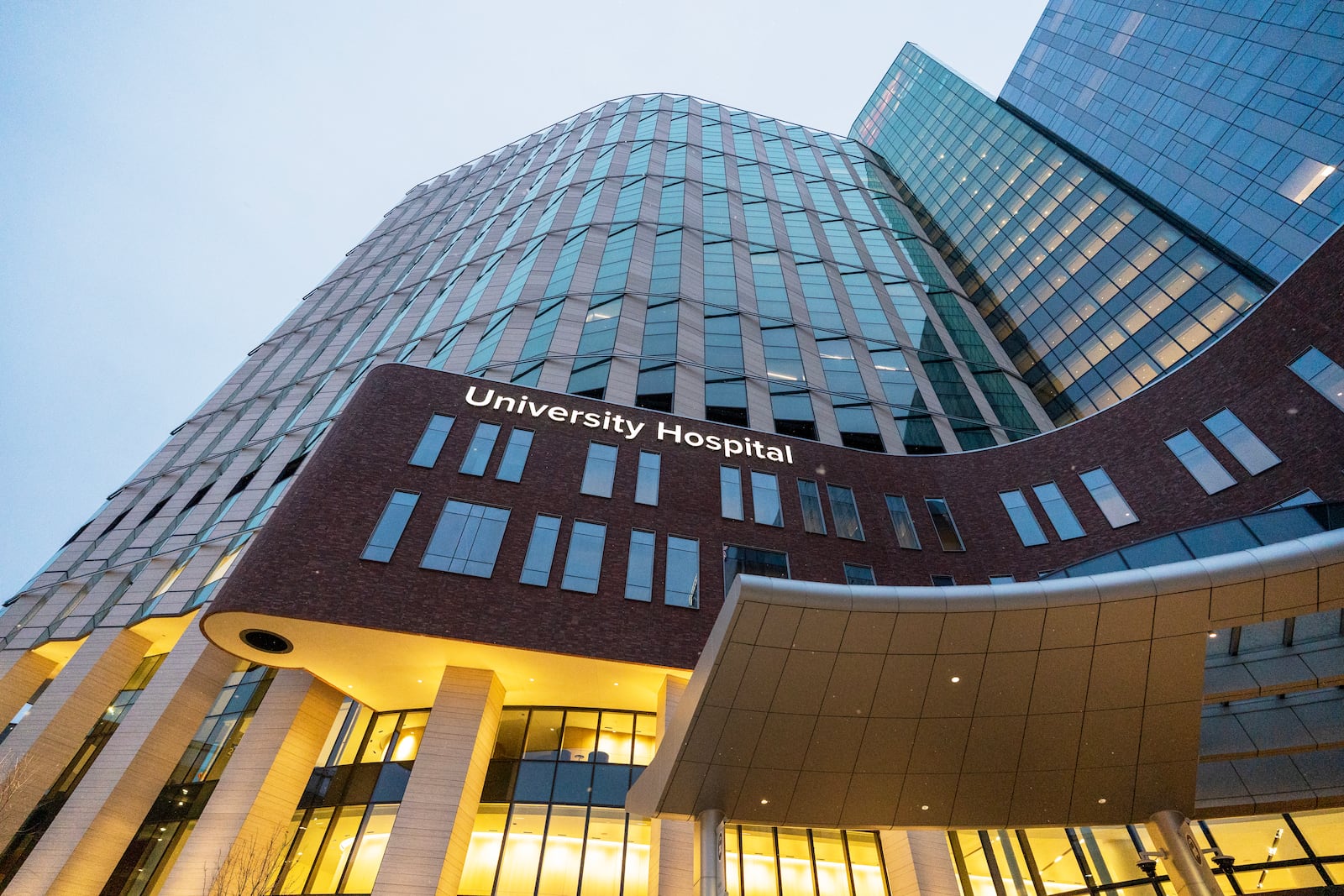 The new 26-story University Hospital at the Ohio State University Wexner Medical Center. CONTRIBUTED BY OSU WEXNER MEDICAL CENTER