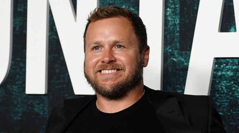 FILE - Spencer Pratt arrives at the premiere of "The Accountant 2" on April 16, 2025, at the TCL Chinese Theatre in Los Angeles. (Photo by Jordan Strauss/Invision/AP, File)