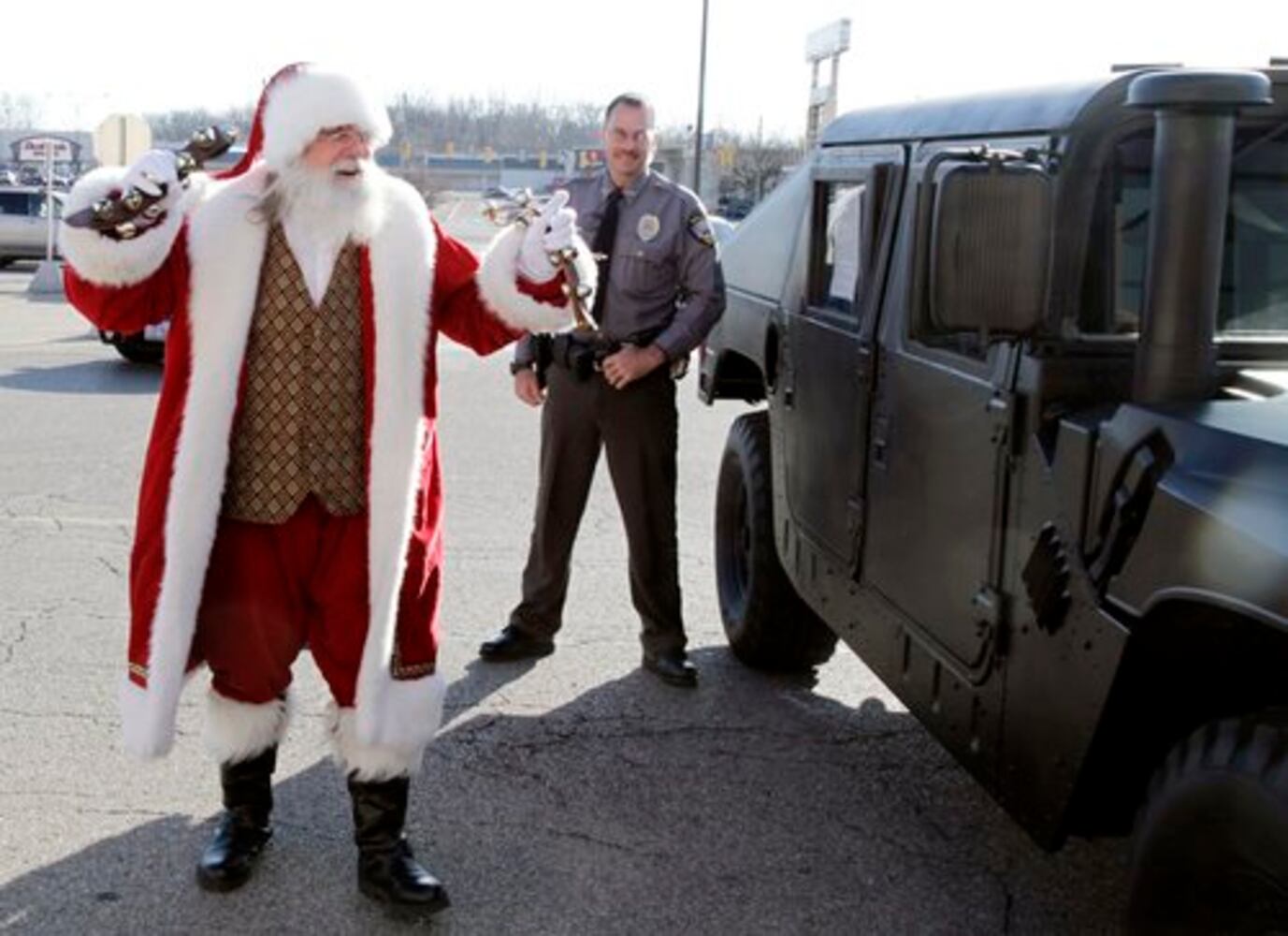 Santa Claus at Upper Valley Mall
