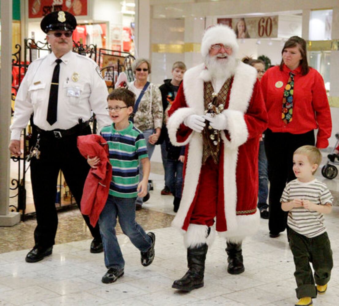 Santa Claus at Upper Valley Mall