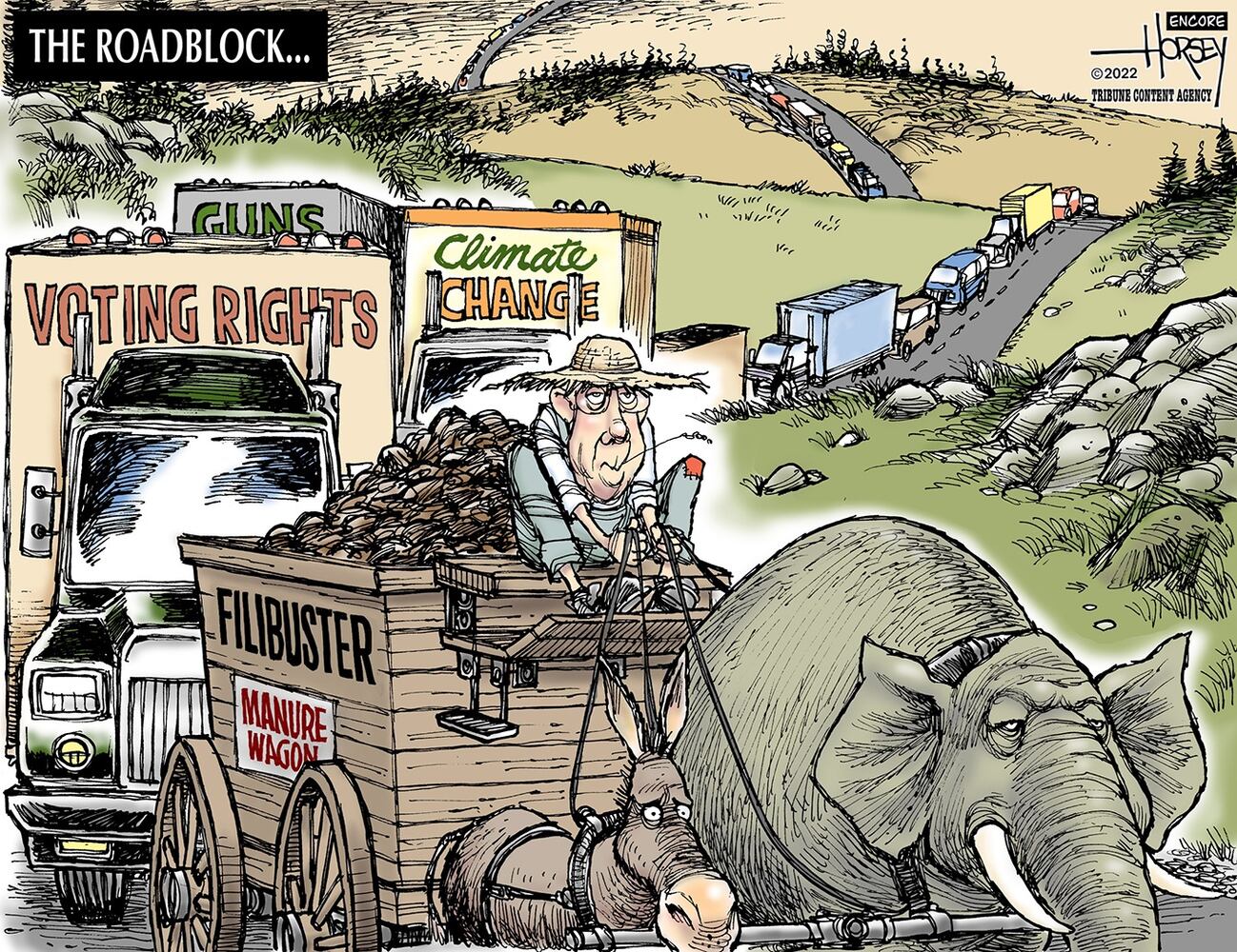 WEEK IN CARTOONS: Jan. 6 hearings, bear market and more