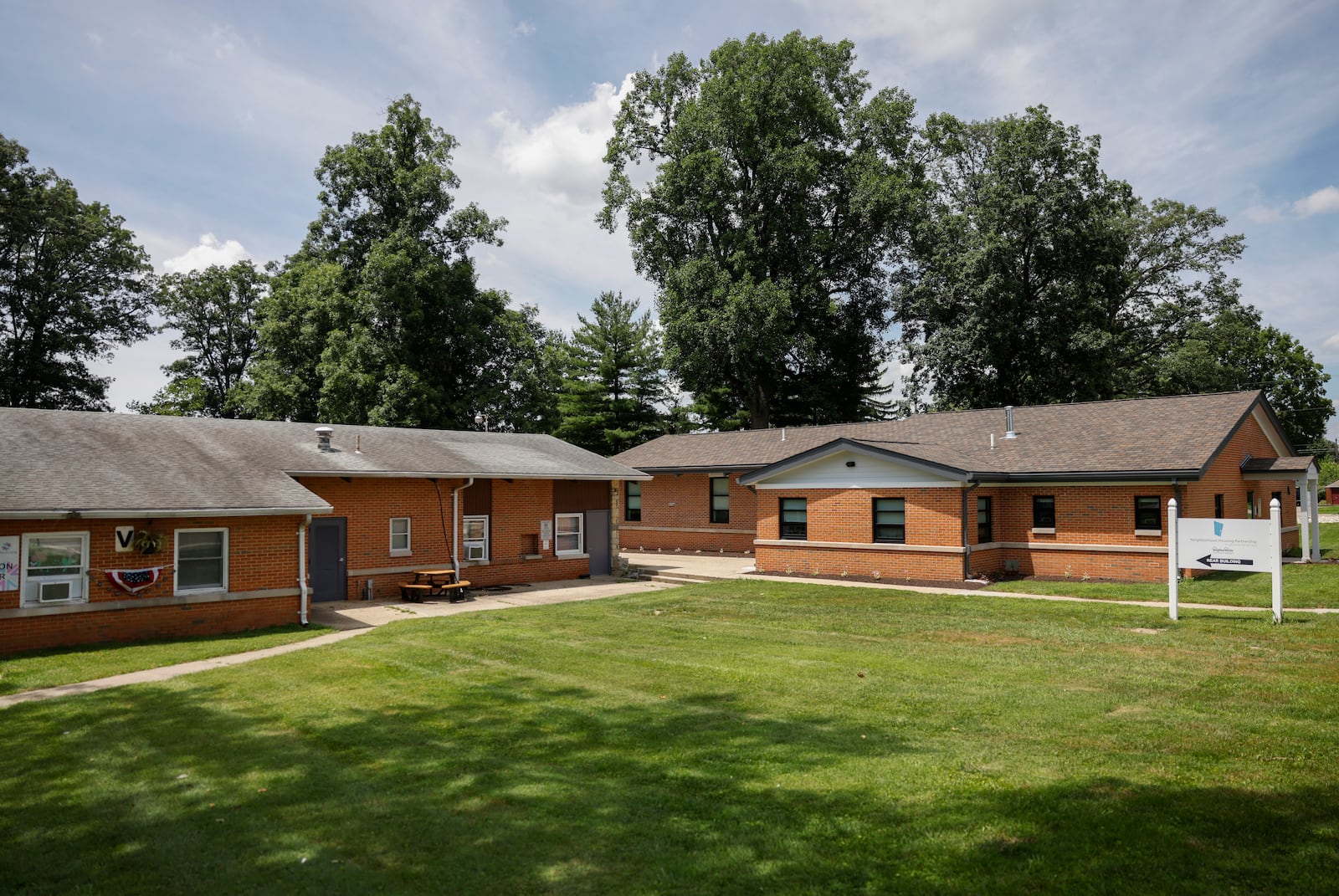 A view of the Clark County Department of Job and Family Services Visitation Center on East Home Road on Wednesday, July 2, 2025, in Springfield. JOSEPH COOKE/STAFF