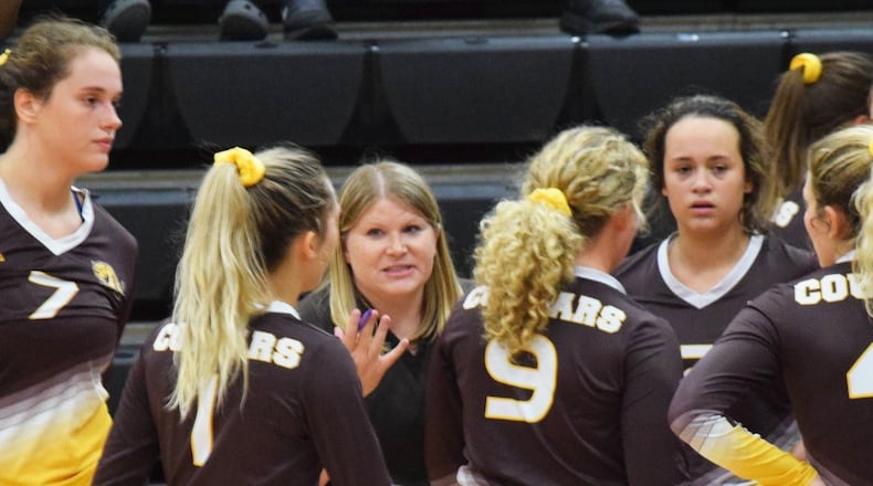 Kenton Ridge volleyball looks to continue its winning ways under new head coach Megan Beal, a former player for the Cougars and a coach’s daughter. CONTRIBUTED PHOTO
