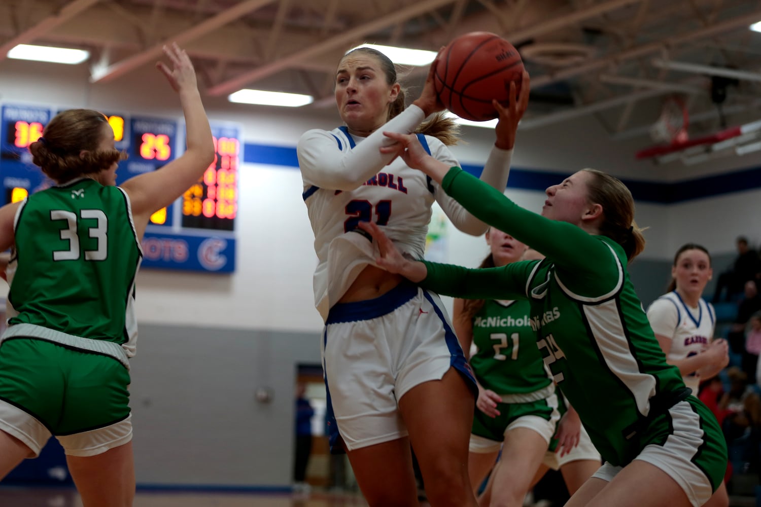 Carroll McNicholas basketball