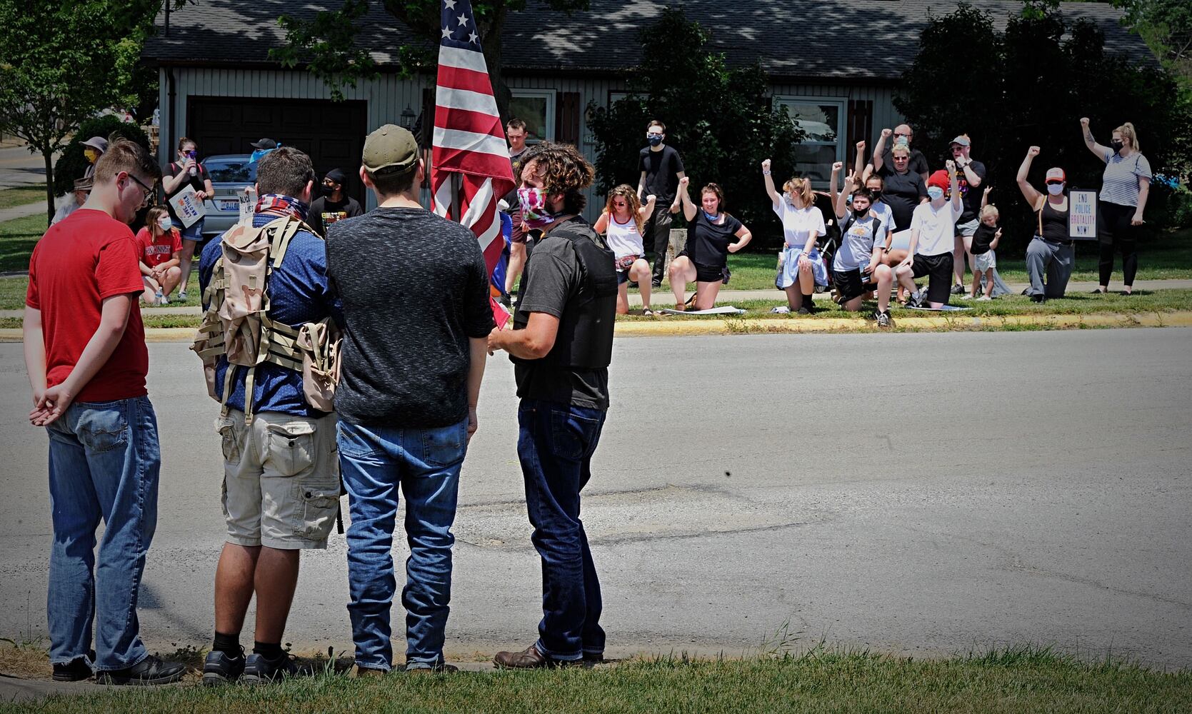 Protests in New Carlisle