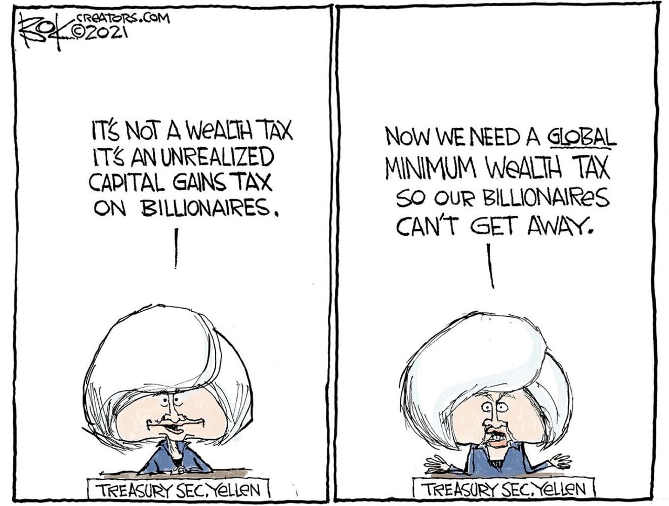 WEEK IN CARTOONS: Facebook name change, Biden’s spending plan and more
