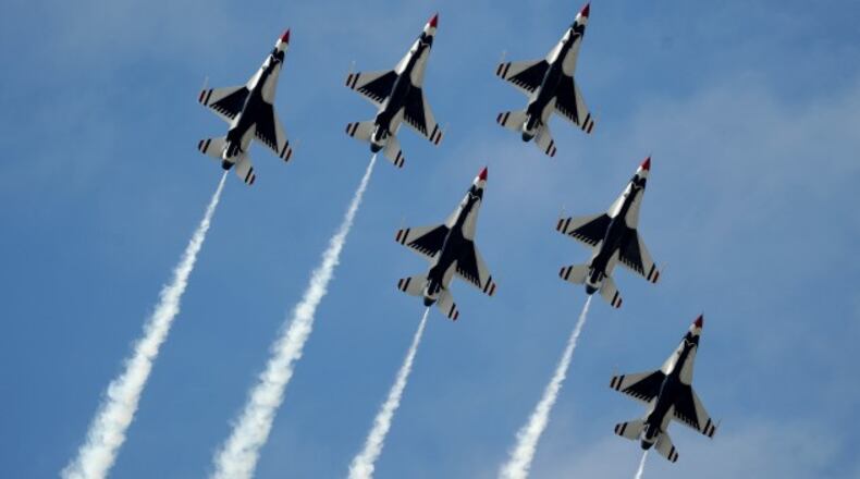 U.S. Air Force Thunderbirds. CONTRIBUTED