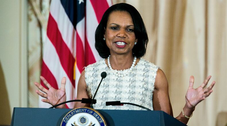 Former Secretary of State Condoleezza Rice. Getty Image