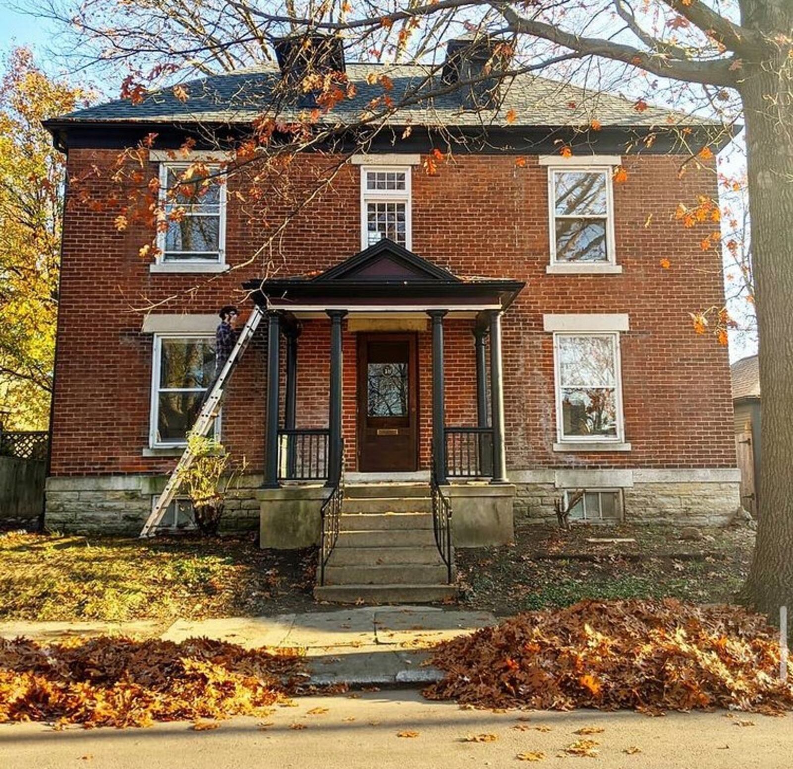 Laura and Brian Quinn have started a YouTube series called "Couple of Quinns" to document their journey as they renovate a 1905 Federal-style home in Dayton's Grafton Hill neighborhood.