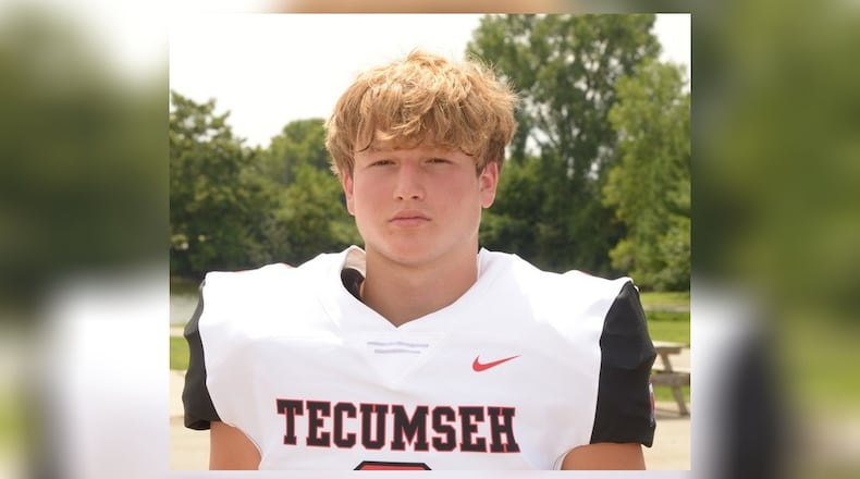 Lucas Berner is the Athlete of the Week from Tecumseh High School. CONTRIBUTED