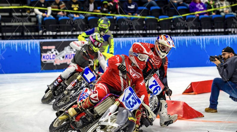 World Championship ICE Racing, presents The 2020 Thunderstruck Tour, at Troy, Ohioâs Hobart Arena for ONE heart-pounding night on Saturday, March 28th at 7:30 p.m.   SUBMITTED PHOTO