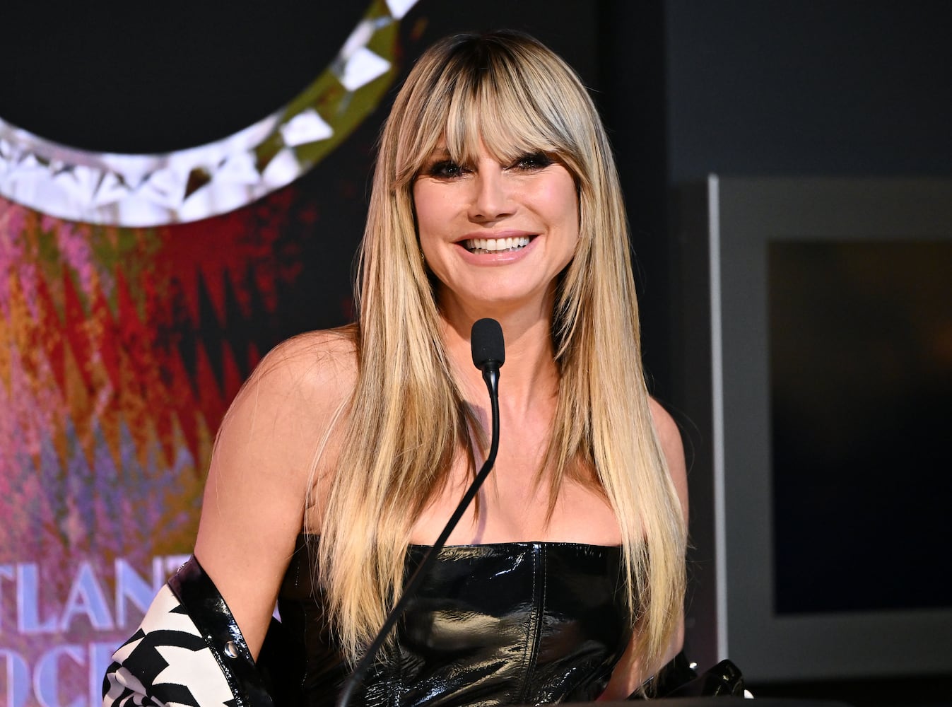 Heidi Klum Empire State Building Halloween Lighting