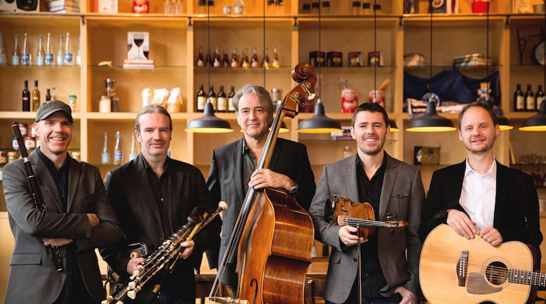 Lúnasa, described as the “Irish music dream team,” is bringing its internationally touring, contemporary instrumental music March 11 to the Foundry Theater. CONTRIBUTED PHOTO: Lúnasa
