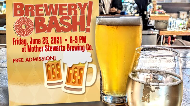 The 2021 Springfield Arts Festival will get underway with the annual Brewery Bash kickoff event, Friday, June 25, at Mother Stewart's Brewing Co. The public is welcome and admission is free. Contributed