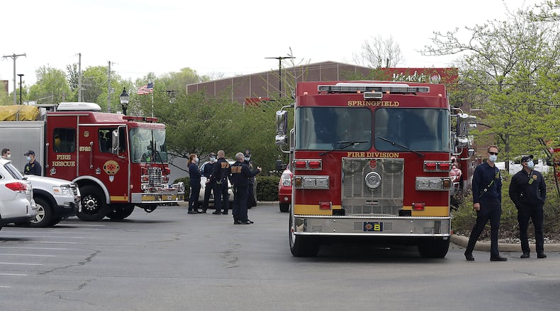 Springfield city commissioners have approved the purchase of a new ladder truck for its fire division. BILL LACKEY/STAFF