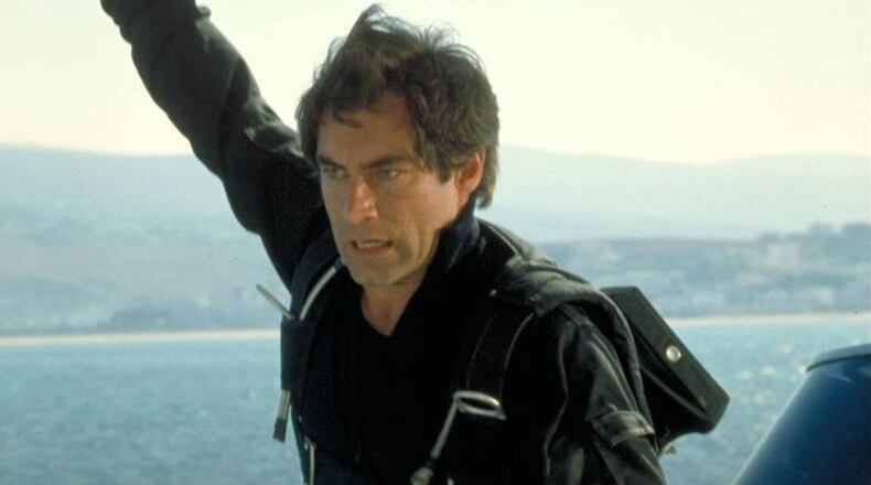 Timothy Dalton as Bond, James Bond, in “The Living Daylights” (1987). CONTRIBUTED