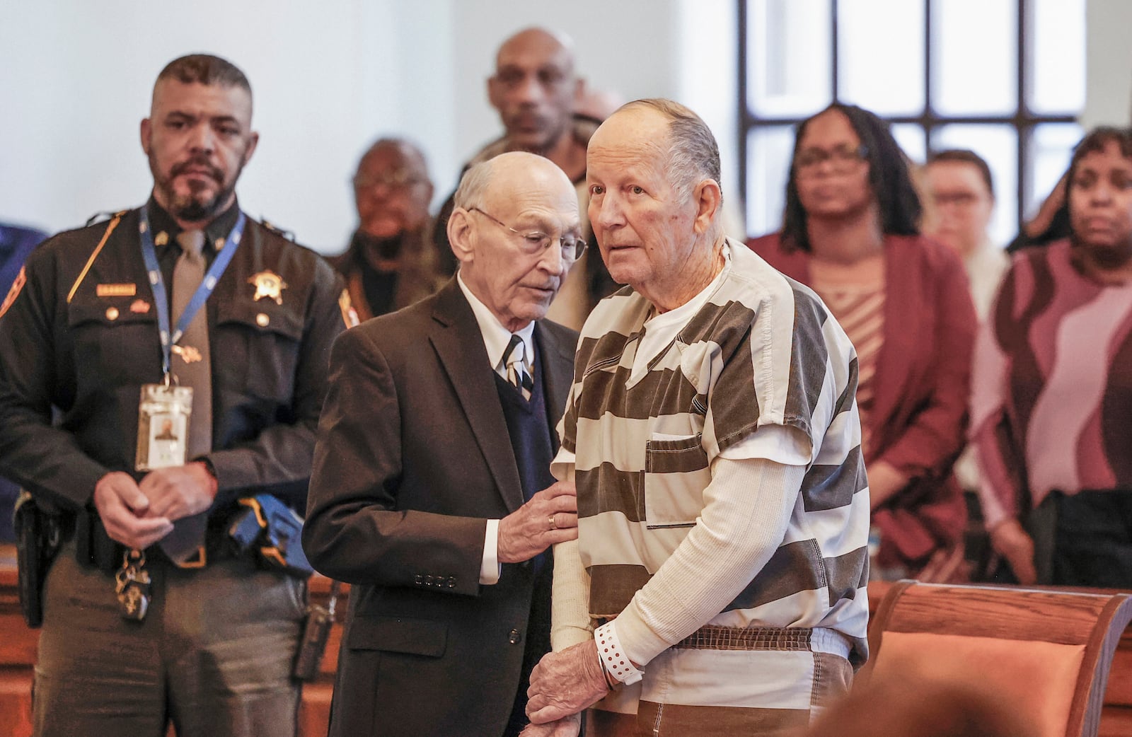 William Brock's sentencing was halted Friday, Jan. 30, 2026, when defense attorney Jon Paul Rion fainted. Sentencing resumes Monday, Feb. 2, 2026. JOSEPH COOKE / STAFF