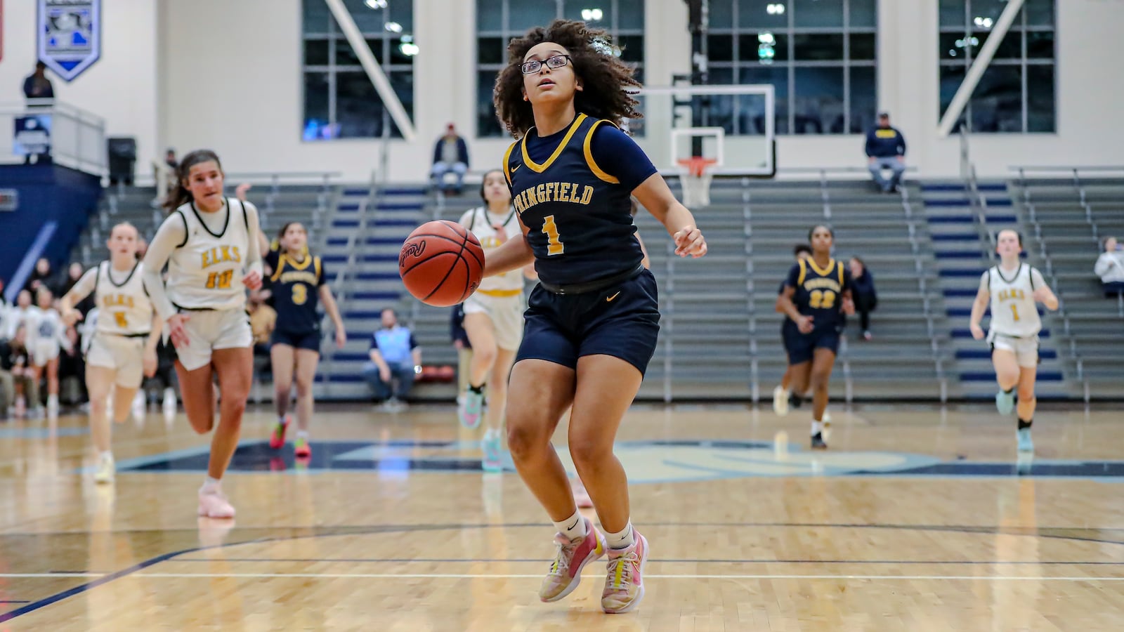 Fairmont beat Beavercreek and Springfield edged Centerville in Division I girls tournament play Tuesday night at Fairborn High School. Michael Cooper/CONTRIBUTED