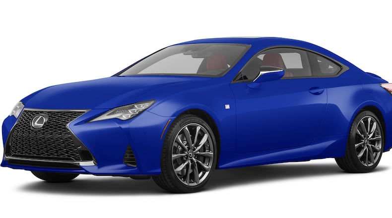 2020 Lexus RC. Metro News Service photo