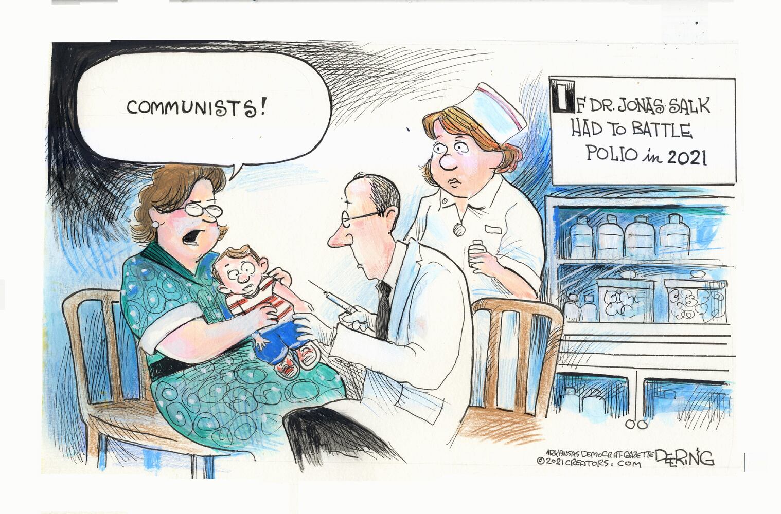 Week in cartoons: Religious exemptions, California recall and more