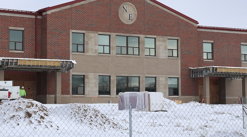 The new Northeastern School in South Vienna. BILL LACKEY/STAFF
