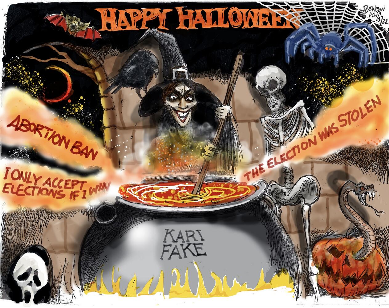 WEEK IN CARTOONS: Kanye West, Halloween and more