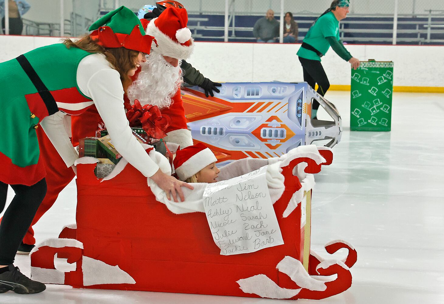 Cardboard Bobsled Races SNS