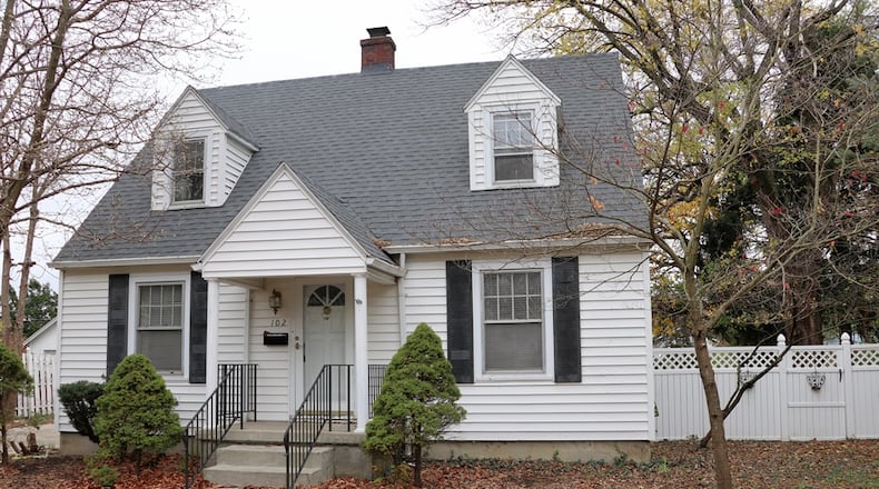 The Cape Cod at 102 Mann Ave. in Fairborn has about 1,000 square feet of living space. It's located just minutes from the downtown district. Contributed photos by Kathy Tyler