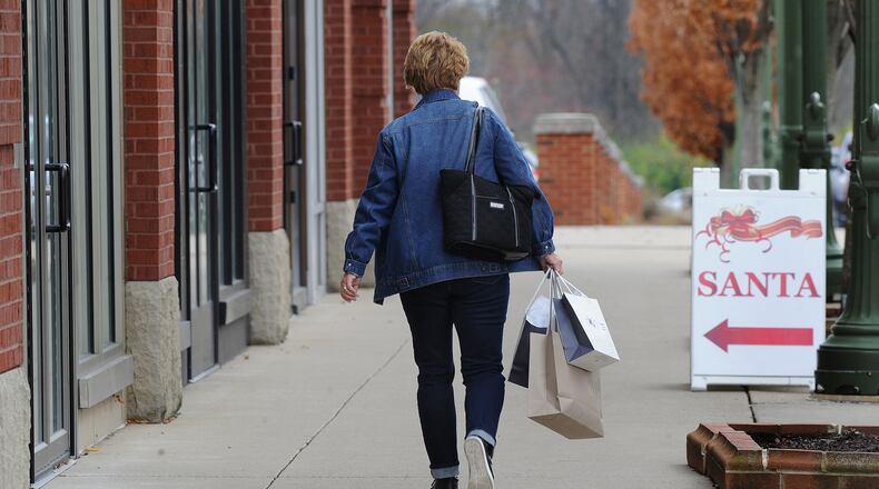 The holiday shopping season is underway at The Greene. MARSHALL GORBY\STAFF