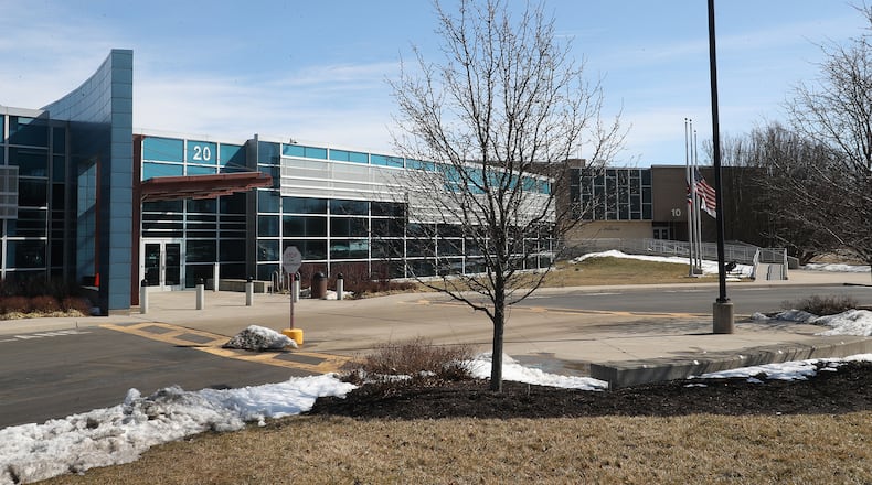 Clark State College's will move to virtual operations due to the anticipated winter weather. BILL LACKEY/STAFF