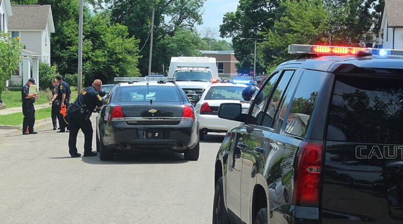 Springfield police investigated a shooting Thursday afternoon.