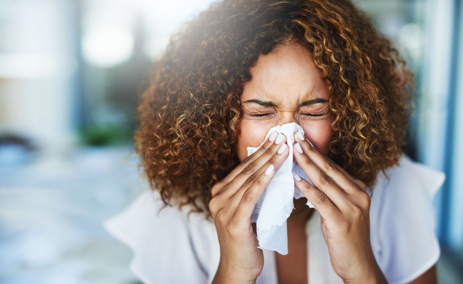 Runny nose, fever and cough are all symptoms of the flu.