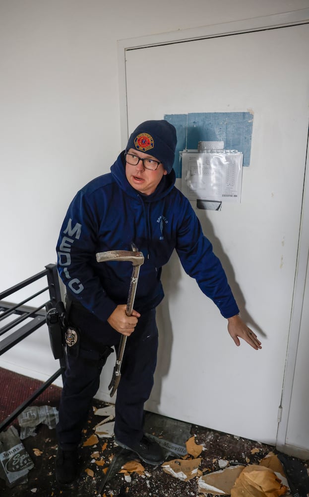 Police training at Executive Inn