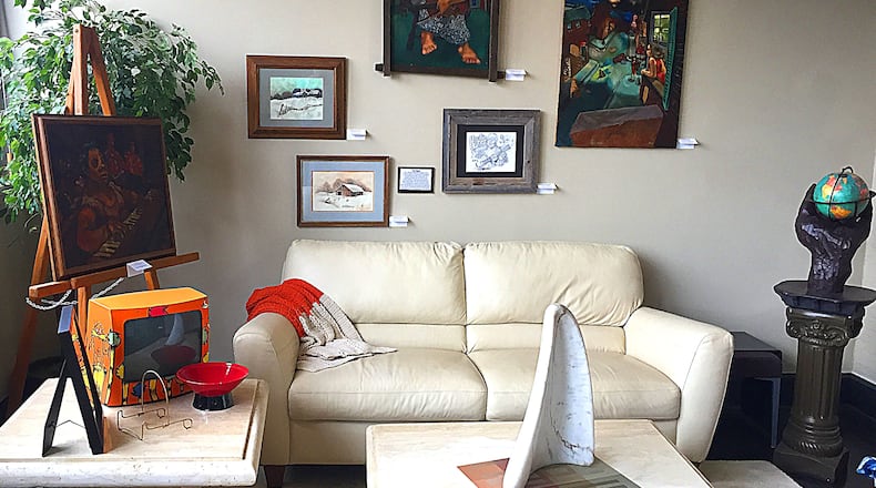 The Gallery On High in Springfield is a new art gallery featuring local artists. JEFF GUERINI/STAFF