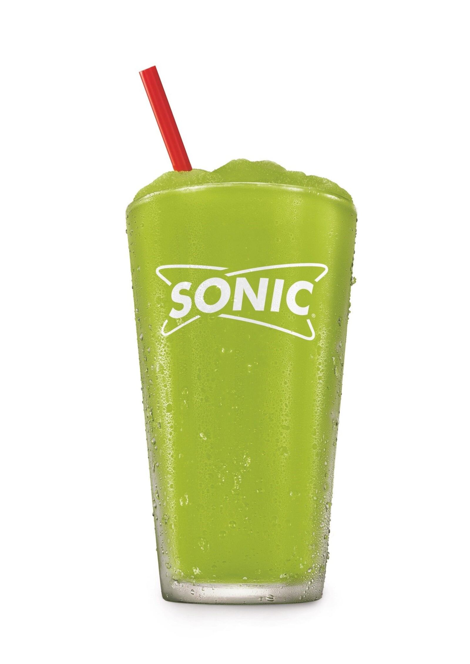 This is Sonic's new pickle juice slush, debuting this summer.