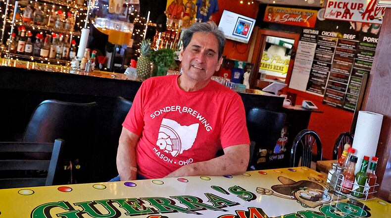 Felix Guerra, the owner of Guerra's Krazy Taco, has announced he's selling the business and the building to the right person. BILL LACKEY/STAFF