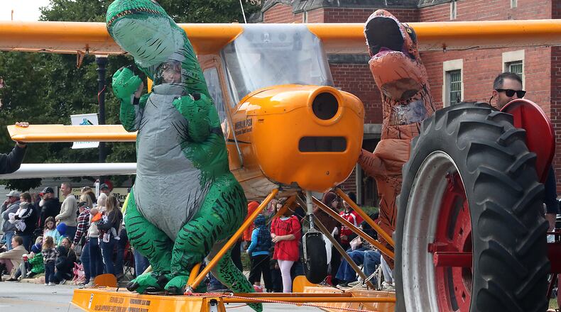 The New Carlisle Heritage of Flight Festival on Oct. 1, 2022 included the annual parade. BILL LACKEY/STAFF