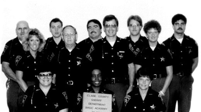 Members of the graduating class of the only training academy class program run solely by the county sheriff’s office./Submitted photo