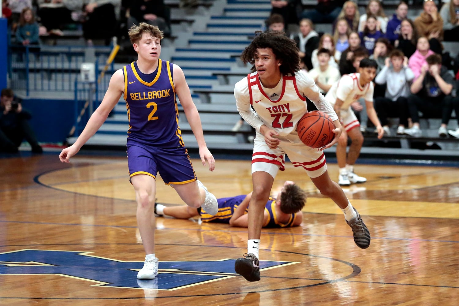 Bellbrook Troy basketball