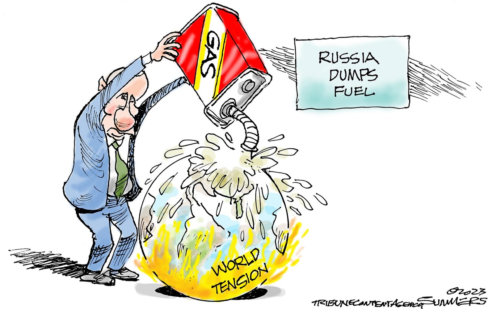 WEEK IN CARTOONS: Bank collapse, Russia and more