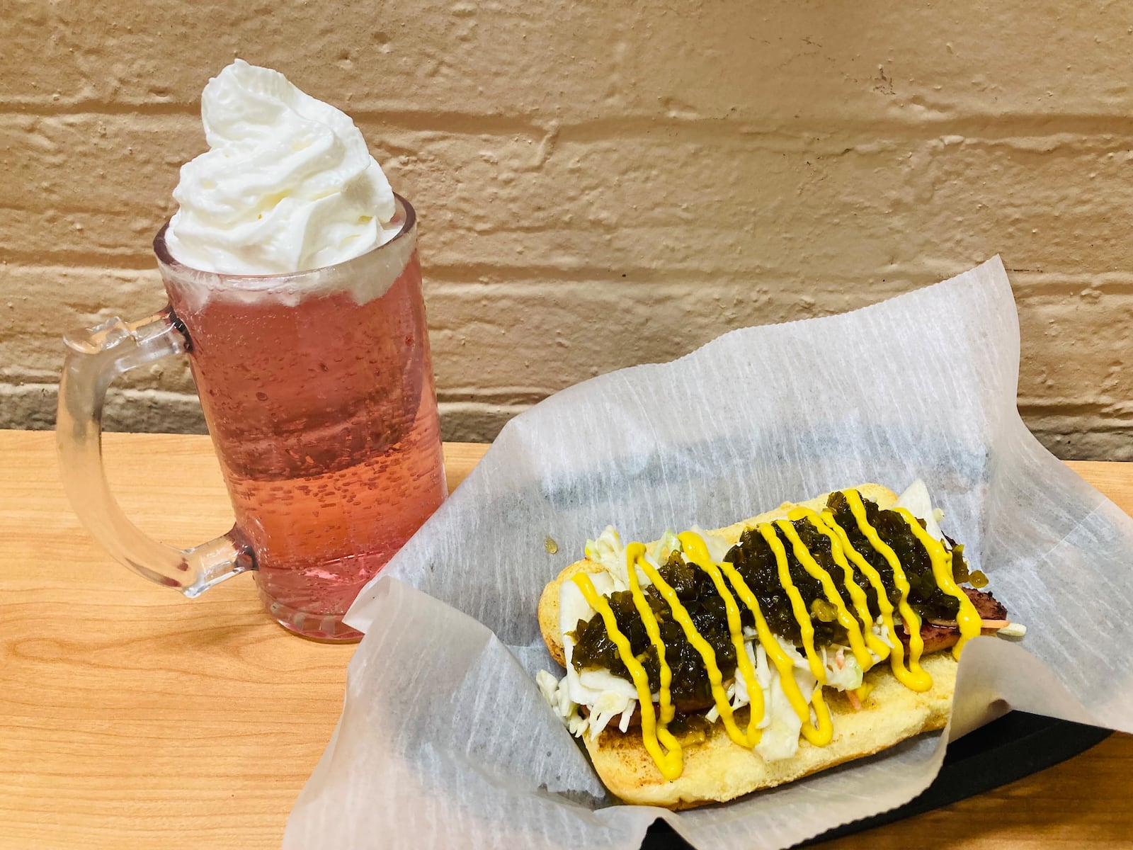 A Mundo Cafe offers a free 16 oz. Italian soda for the purchase of a gastronomic hot dog during the week's restaurant in the city of Springfield (contributed photo).