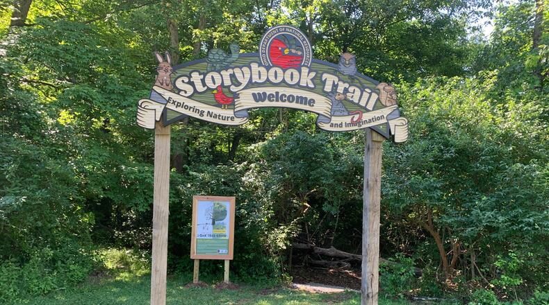 A new Storybook Trail at John Bryan State Park in Yellow Springs, is now open to the public and doing its part to instill in children a love of nature and reading.