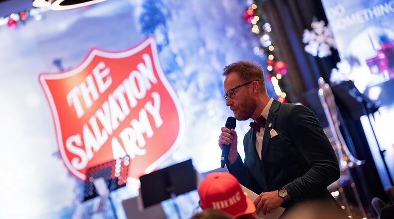 The Springfield Salvation Army beat its record for the overall total raised with $114,000 at its 14th annual Season of Giving luncheon. Contributed